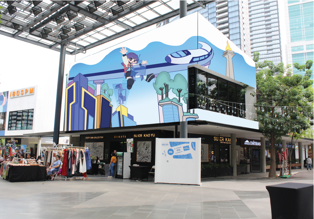 Mural Digital Illustration